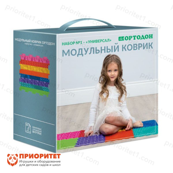 Детские ортопедические модульные коврики Ортодон набор 1 - «УНИВЕРСАЛ»