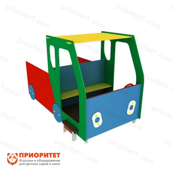 Машинка для детской площадки «Грузовик открытый» с сидениями