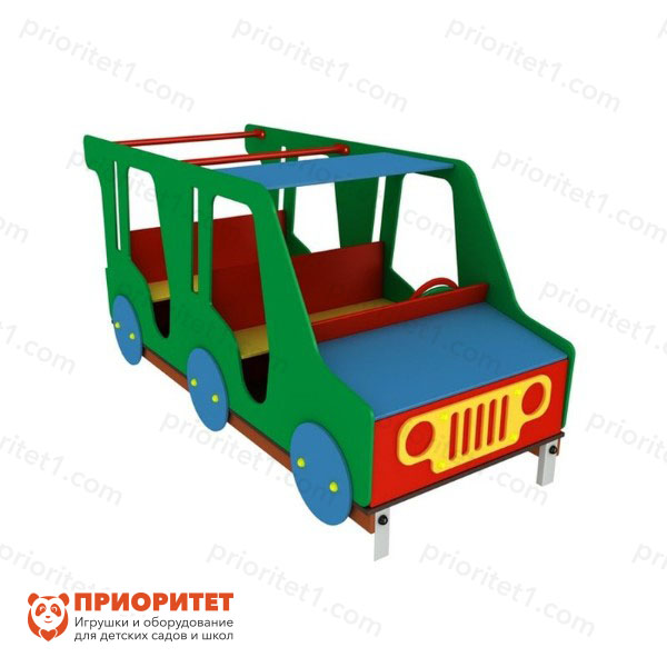 Машинка для детской площадки «Джип Сафари» двойной
