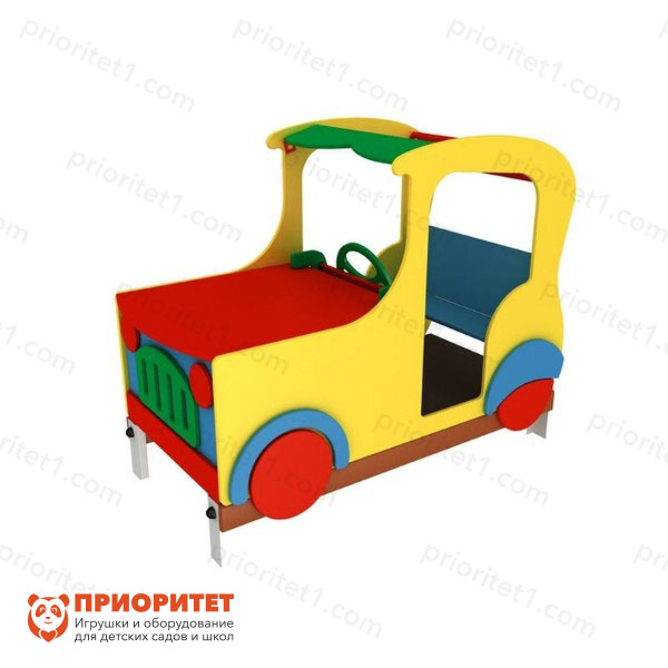 Машинка для детской площадки «Разноцветное Такси»