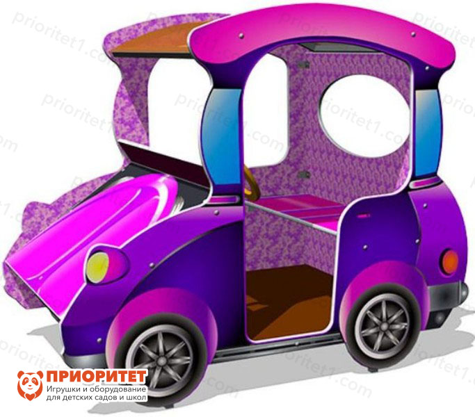 Машинка для детской площадки «Розовый Жучок»