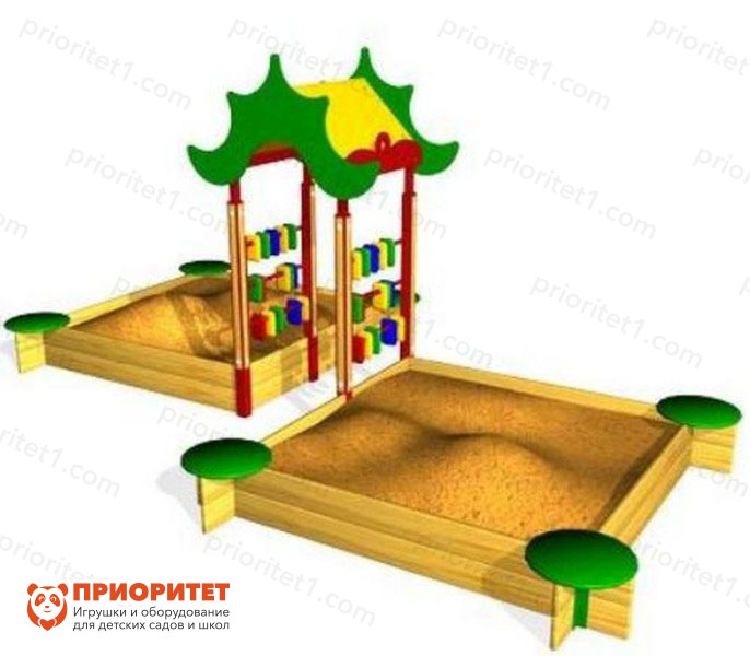Песочный комплекс «Дворик» для детской площадки