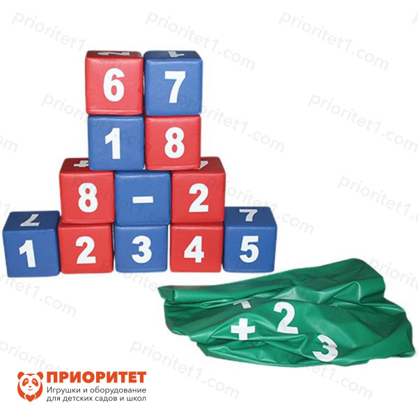 Игровой набор кубиков «Цифры» (30 см)