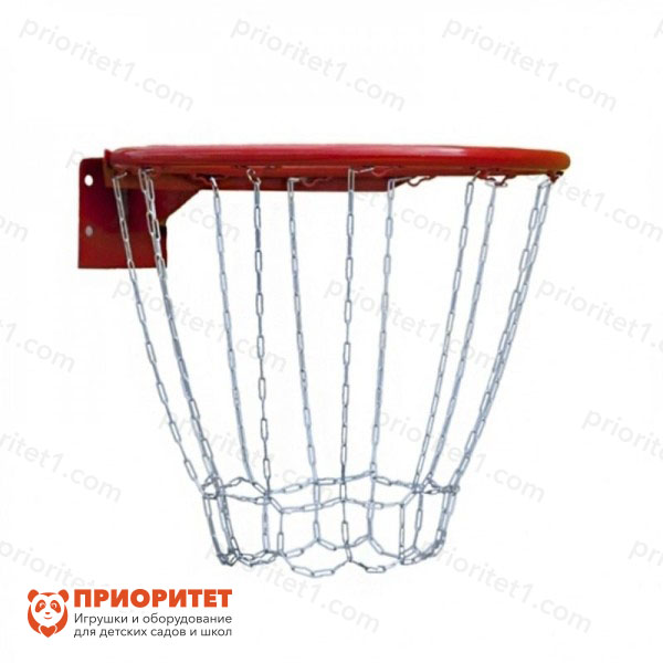 Кольцо баскетбольное №7 стандарт антивандальное с метал. сеткой