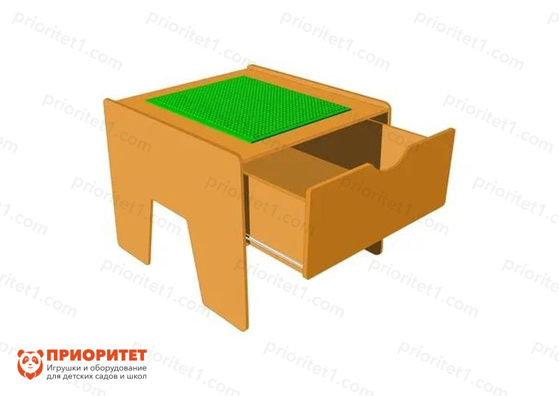 Лего-стол для конструирования «Новые горизонты» (оранжевый)