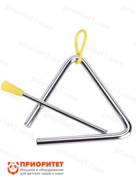 Треугольник для детей DEKKO T-8 с держателем и ударной палочкой (20 cм)