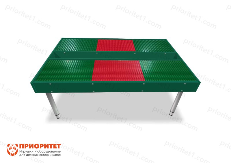 Лего-стол для конструирования «Максимум творчества» (зеленый)