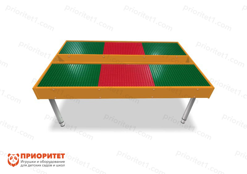 Лего-стол для конструирования «Максимум творчества» (оранжевый)