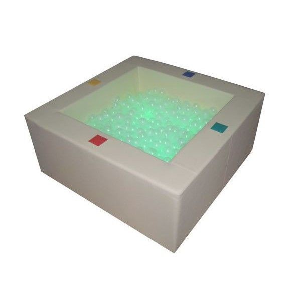 Интерактивный сухой бассейн со встроенными кнопками-переключателями (217x217x66 см)