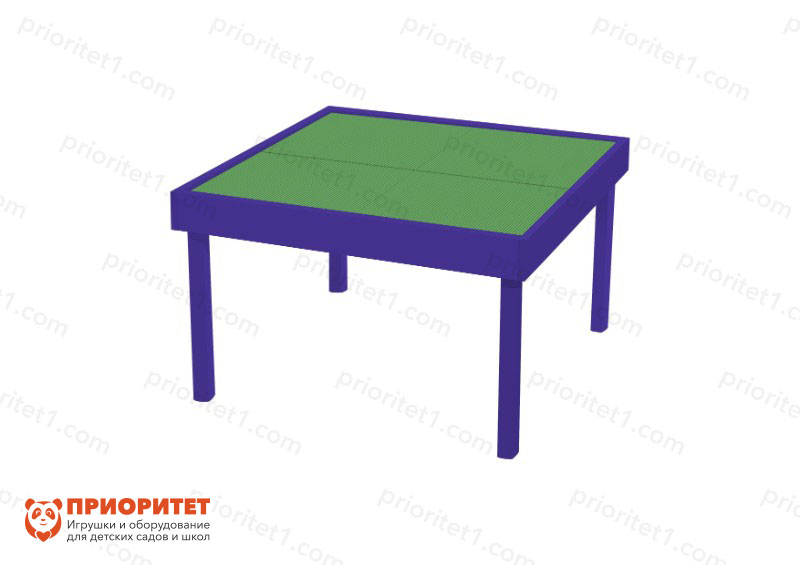 Лего-стол для конструирования «Конструируем играя» (фиолетовый)