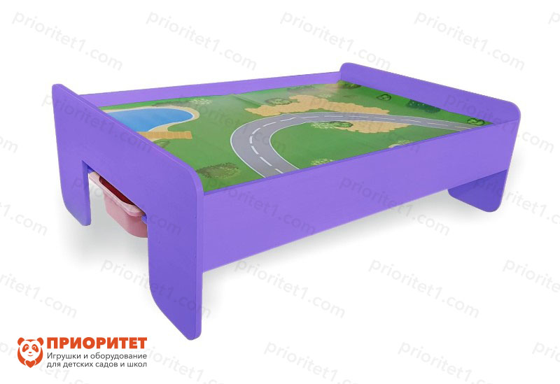 Игровой ландшафтный стол «Приоритет Кидс» (фиолетовый)