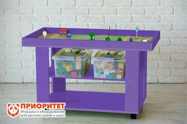Игровой ландшафтный стол «Приоритет Плюс» (фиолетовый)