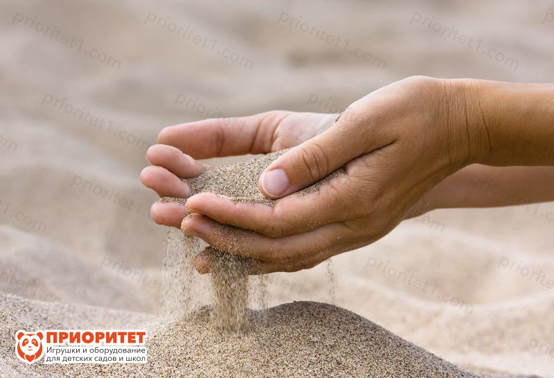 Песок для песочной терапии 12 кг (очищен, прокален, готов для работы)