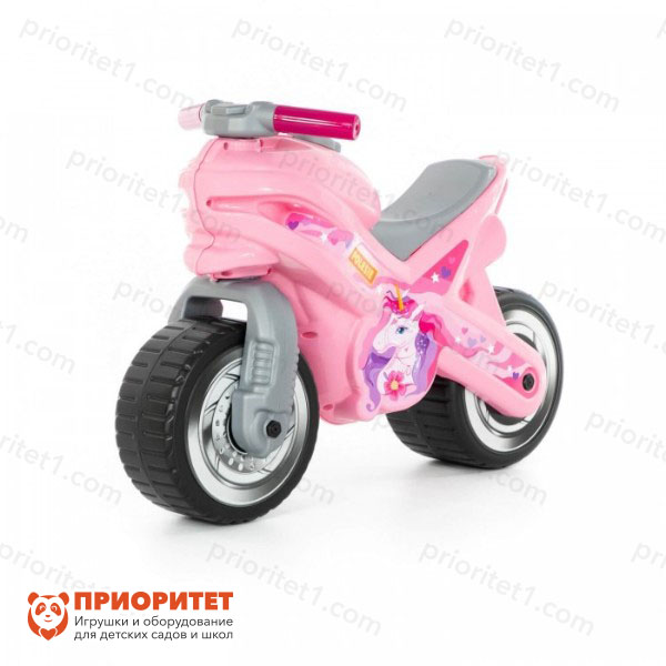 Каталка мотоцикл MX (розовый)