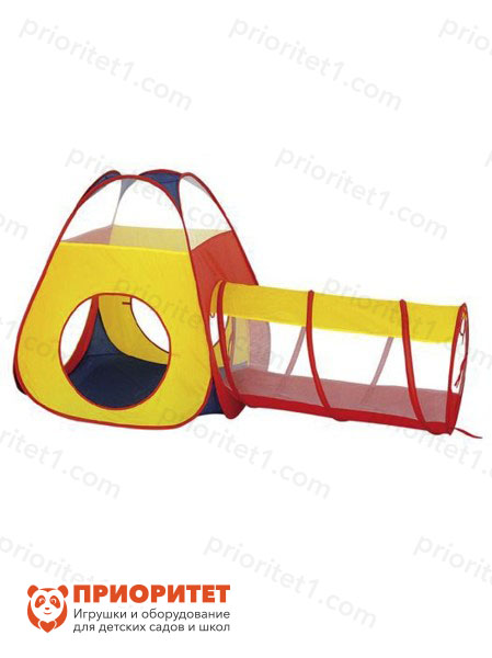 Игровой домик-палатка с туннелем 88х88х90 см