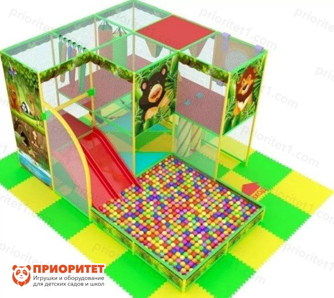 Детский игровой лабиринт «Тропики» (3,70х4,90х2,9 м)