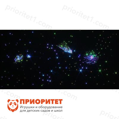 Фиброоптический ковер Млечный путь, настенный (300 точек) 150х150