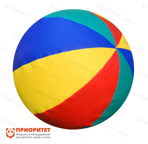 Сенсорный мяч мягконабивной «Радуга» №1