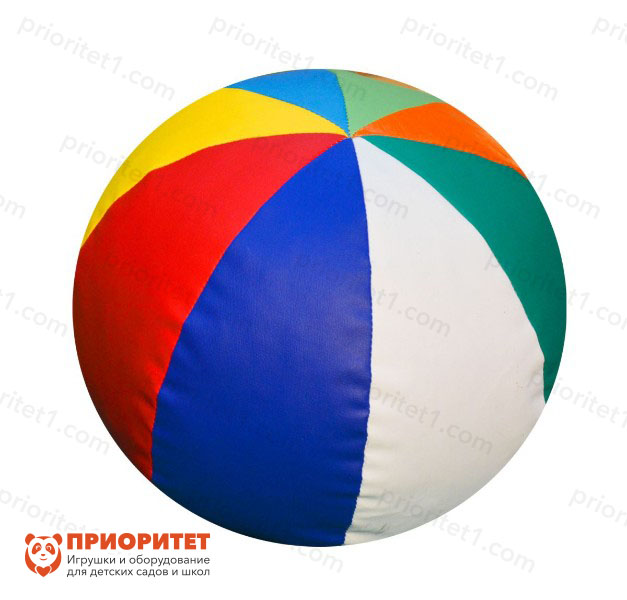 Сенсорный мяч мягконабивной «Радуга» №2