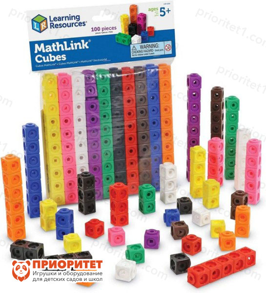 Игровой набор «Соединяющиеся кубики. Математические связи»