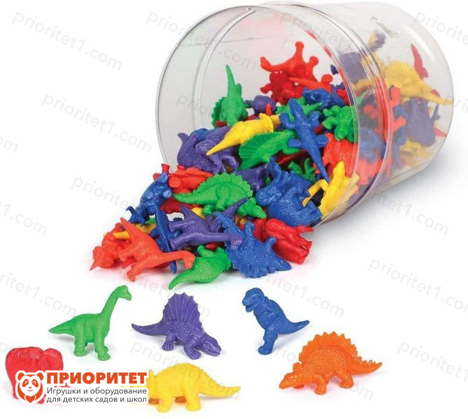 Игровой набор фигурок «Динозавры» (108 элементов)