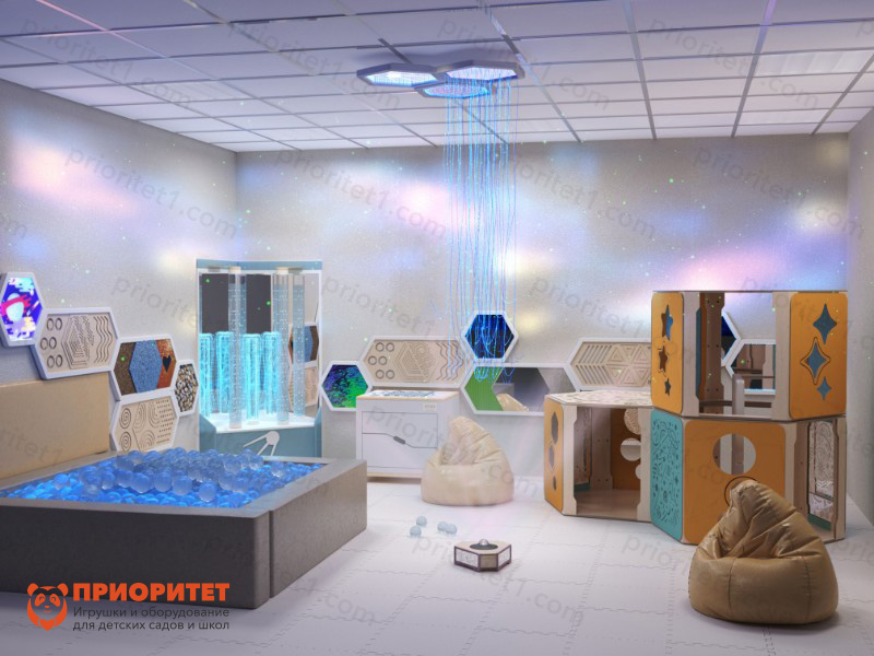 Комплект оборудования для сенсорной комнаты 20 м2
