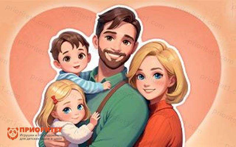 Занятия для интерактивных досок и столов ПО Родина в ладошках: Моя Семья