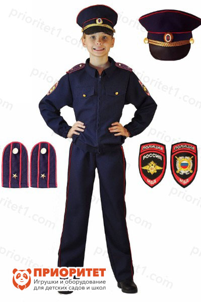 Детский костюм Полицейский инспектор форма ДПС-ГИБДД