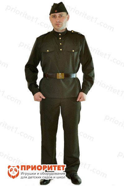 Взрослый мужской костюм «Военный»
