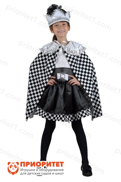 Детский костюм «Шахматная королева»