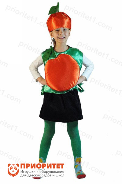 Детские костюмы овощей и фруктов