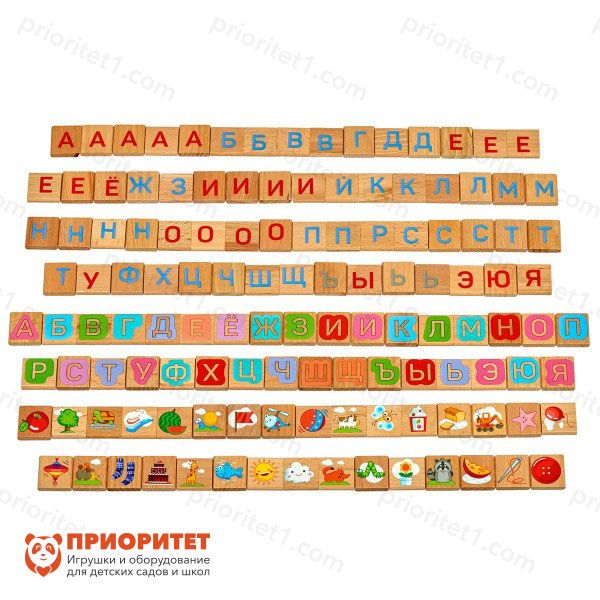 Русский алфавит с картинками «Веселая азбука»