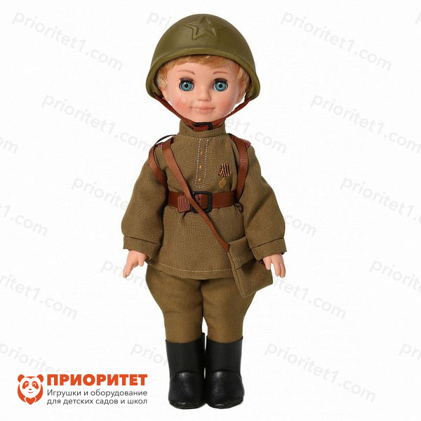 Кукла «Пехотинец в каске» (Мои герои)