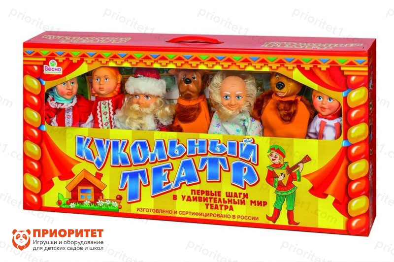 Игровой набор для кукольного театра №2 (7 персонажей)
