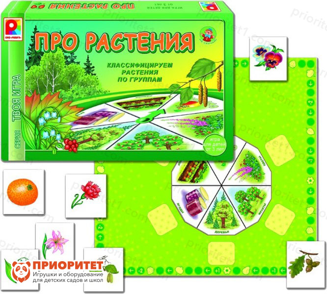 Развивающая игра «Твоя игра. Про растения»