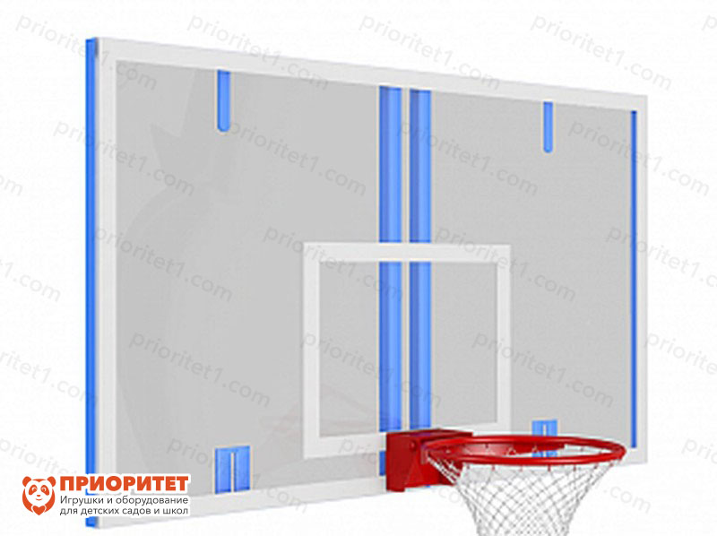 Игровой баскетбольный щит из огстекла (180x105)