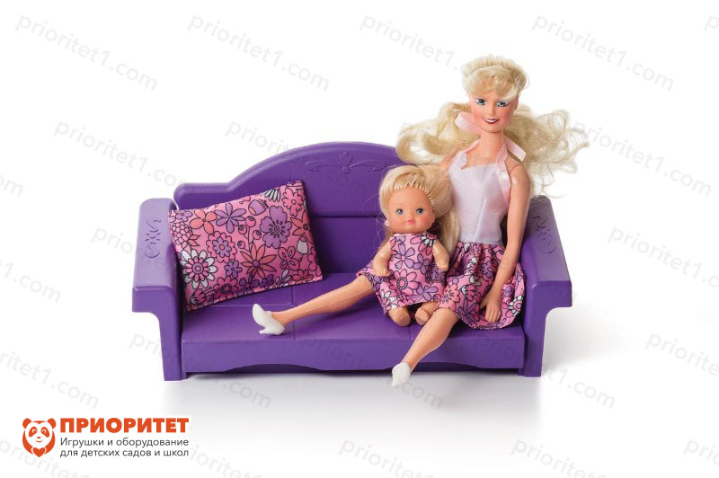 Раскладной диван для кукол «Конфетти»
