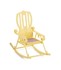 Кресло-качалка для кукол «Маленькая принцесса» лимонное