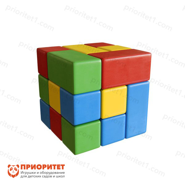 Мягкий конструктор «Кубик-Рубик» мини