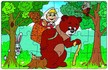 Мягкие пазлы «Маша и медведь»