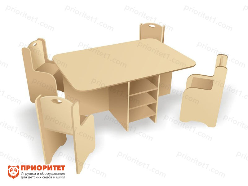 Игровой ландшафтный стол со стульями «Развитие»