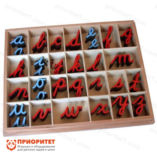 Игровой набор Монтессори «Английский подвижный алфавит. Прописные»