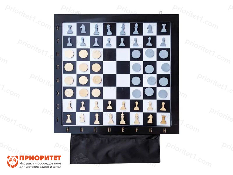 Настенная игра «Шахматы и шашки»