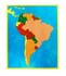 Игровой набор Монтессори «Карта Южной Америки»