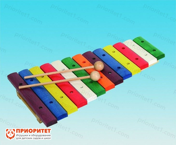 Ксилофон 13 цветных нот