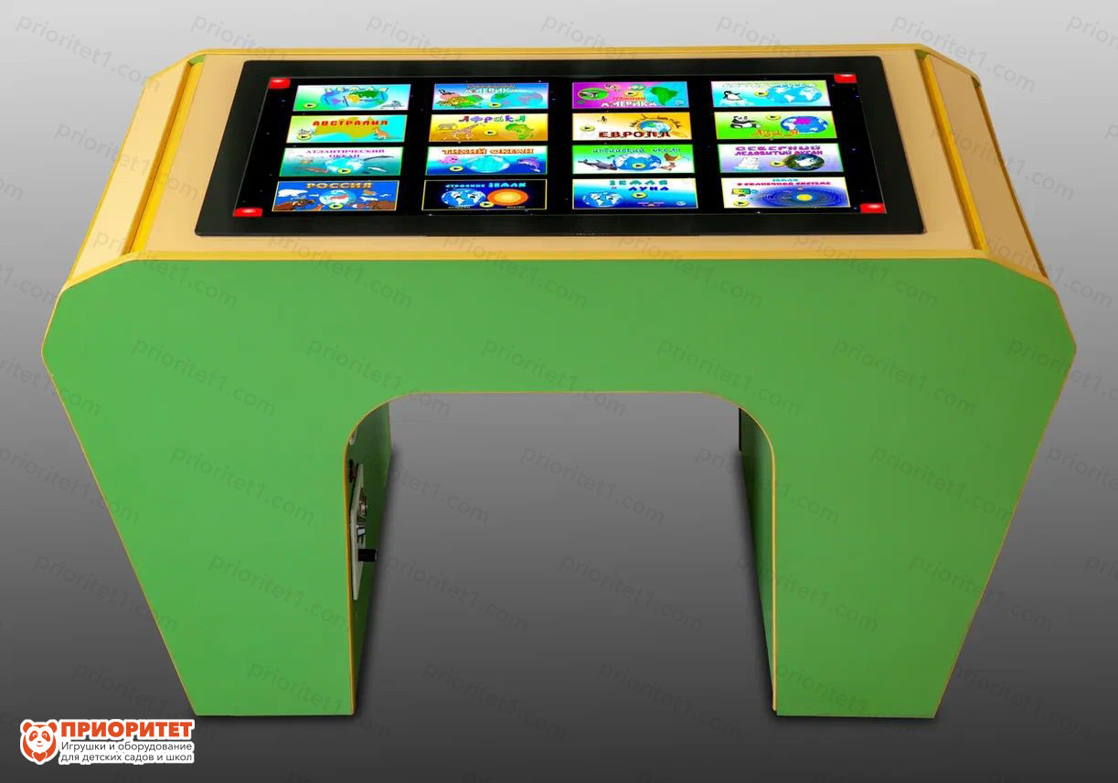 Интерактивный развивающий стол «Зебрано micro»
