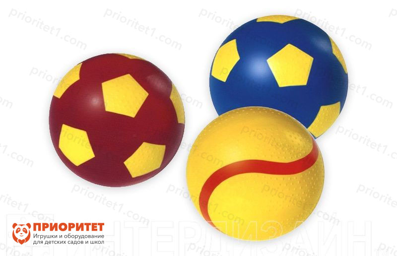 Комплект резиновых мячей (10 шт)
