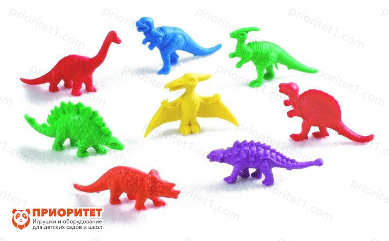 Набор фигурок для счета «Динозавры» (128 шт)