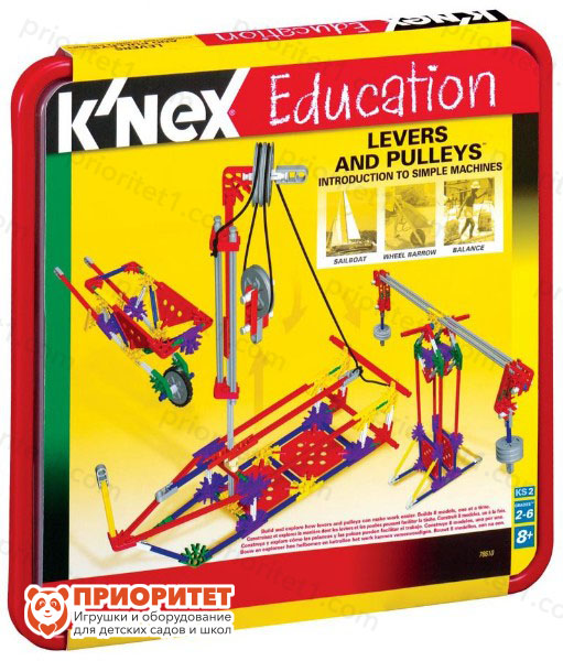Образовательный конструктор K'NEX Education «Изучение основ машин: Рычаги и ролики»