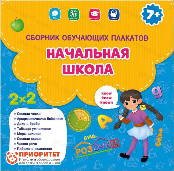 Сборник обучающих плакатов «Начальная школа»